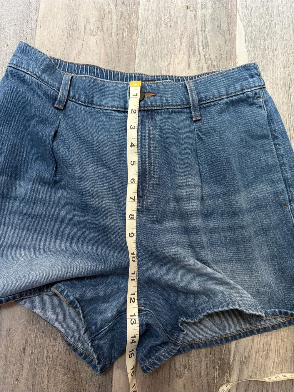 Express Women's Light Blue Denim Shorts